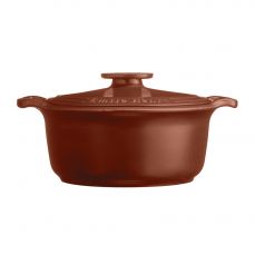 Кастрюля 4 л, керамика, 26 см, терракот, Sublime Emile Henry