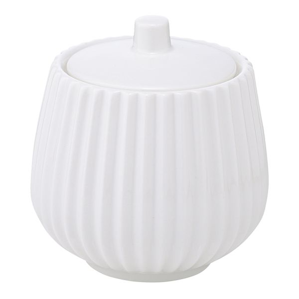 Сахарница белого цвета из коллекции edge Tkano