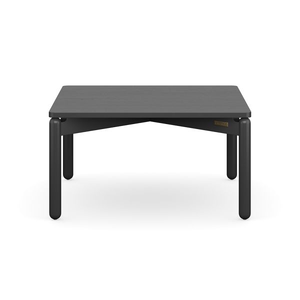 Столик кофейный saga, 75х75 см, темно-серый Latitude