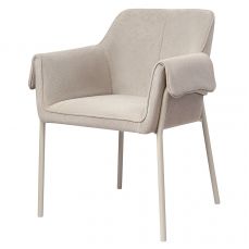 Стул aline, шенилл, серо-бежевый/бежевый Bergenson Bjorn
