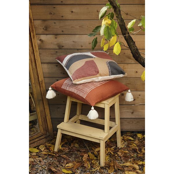 Подушка декоративная с фактурным рисунком braids из коллекции ethnic 45х45 см Tkano