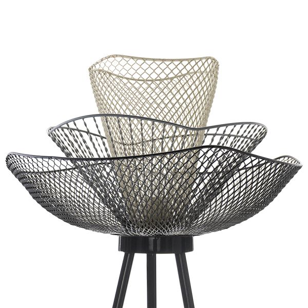 Торшер vinger, D53х153 см, черный/серый/белый Bergenson Bjorn