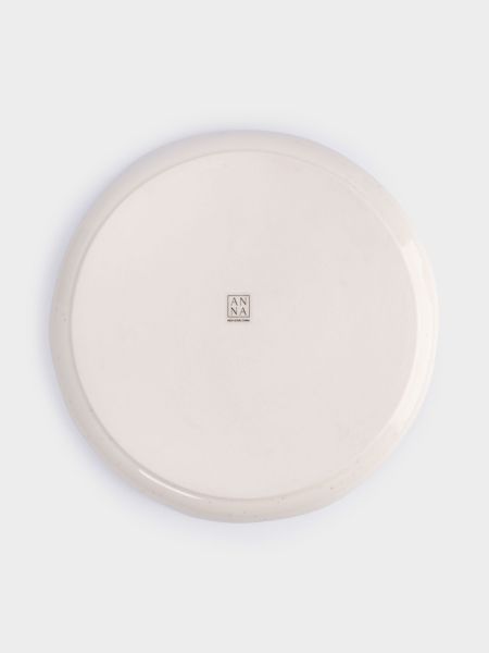 Тарелка обеденная 26 см, фарфор, белая, в крапинку, Приправы, Herbarium new