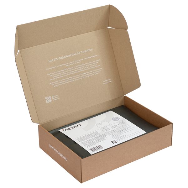 Комплект постельного белья сиреневого цвета с принтом Полярный цветок из коллекции scandinavian touch 200х220 см