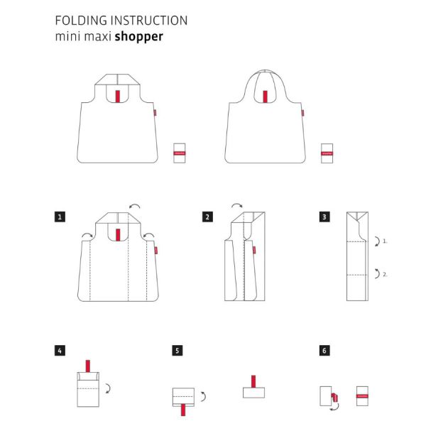 Сумка складная Mini maxi shopper oh la la Reisenthel