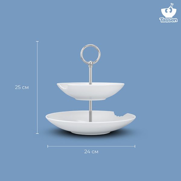 Этажерка tassen with bite 18/24 см