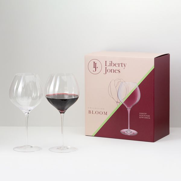 Набор бокалов для вина bloom 700 мл, 2 шт Liberty Jones