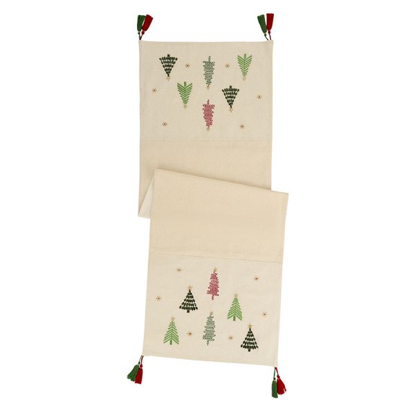 Дорожка на стол frozen pines из коллекции new year essential, 45х150 см Tkano
