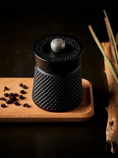 Набор мельница 10 см Peugeot Bali для перца и баночка с перцом