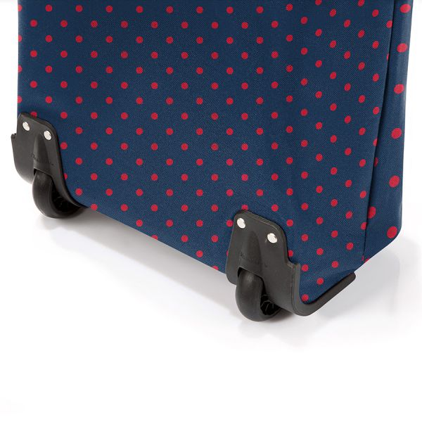 Сумка-тележка trolley m frame mixed dots red Reisenthel