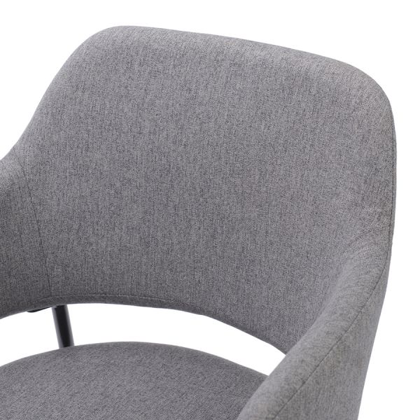 Кресло berg wendy 54х53х82,5 см темно-серое