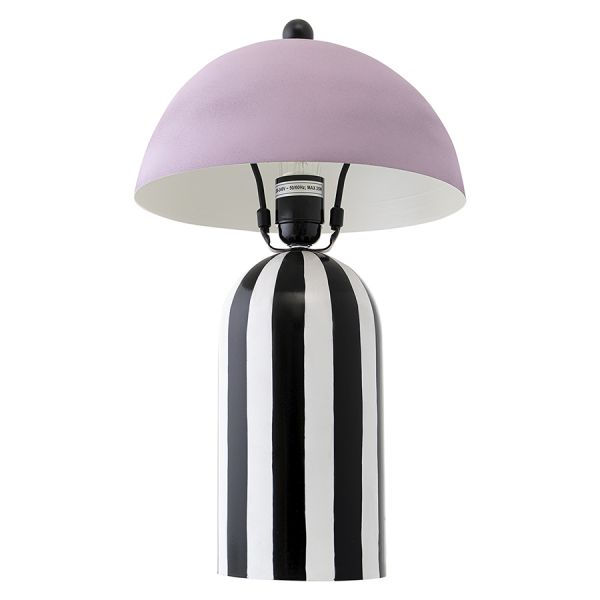 Светильник настольный anniken, D25х38 см, черный/белый/лиловый Bergenson Bjorn
