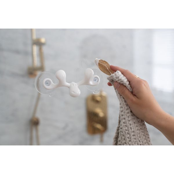 Крючок для душа настенный sven organic молочный