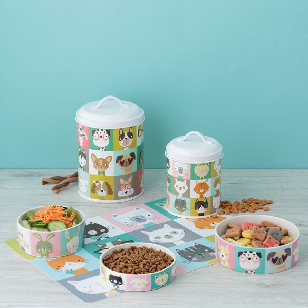 Емкость для хранения корма для кошек pawtrait 1 л