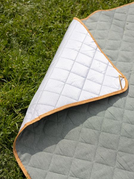 Плед для пикника и отдыха на пляже smart picnic, шалфей Smart Solutions
