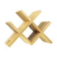 Полка на 4 бутылки шампанского, светло-коричневый Uneca