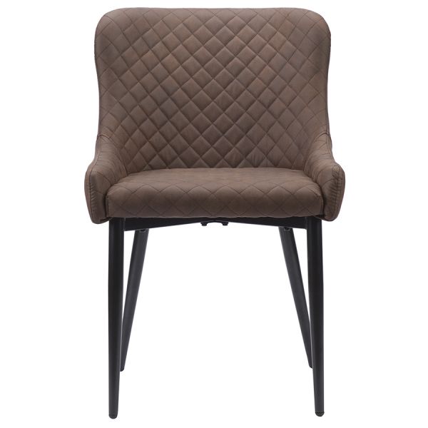 Стул calvin, экокожа, темно-коричневый Bergenson Bjorn