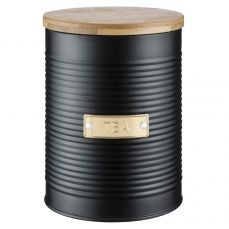 Емкость для хранения чая Otto черная 1,4