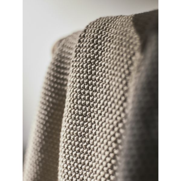 Набор из двух кухонных вязаных полотенец из коллекции essential, серое/экрю Tkano