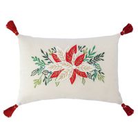 Подушка декоративная Зимний цветок из коллекции new year essential, 30x45см Tkano