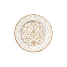Тарелка закусочная 19,5 см, фарфор, белая, с золотистым орнаментом, Golden Pozzi Milano 1876