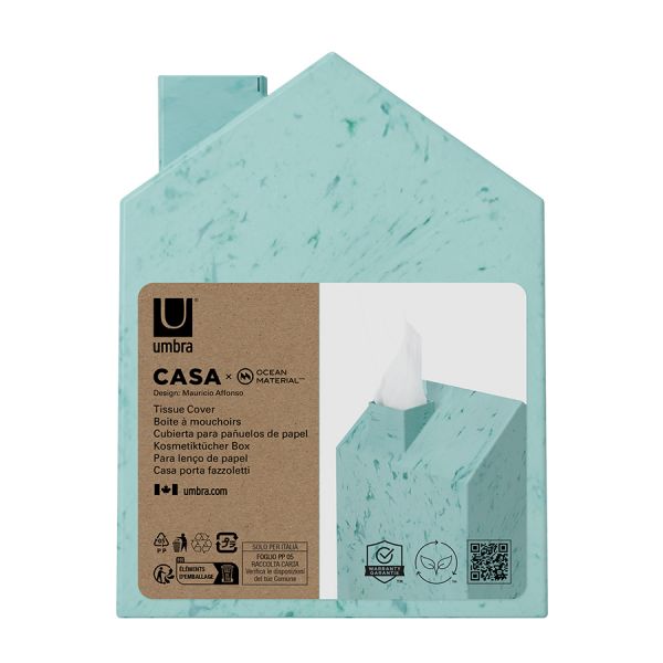 Бокс для салфеток casa, светло-голубой Umbra