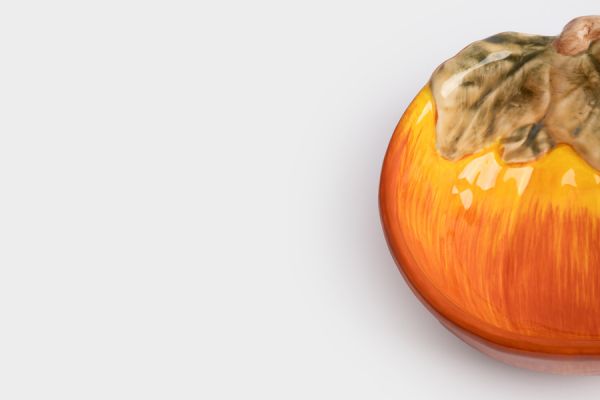 Пиала 14 см, керамика, оранжево-зеленая, Тыква, Bright pumpkin ANNA LAFARG
