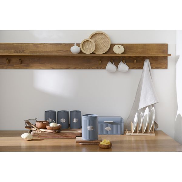 Банка для хранения zinco, 2,2 л, серая Smart Solutions