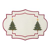 Салфетка под приборы Хвоя из коллекции new year essential, 33х48 см Tkano