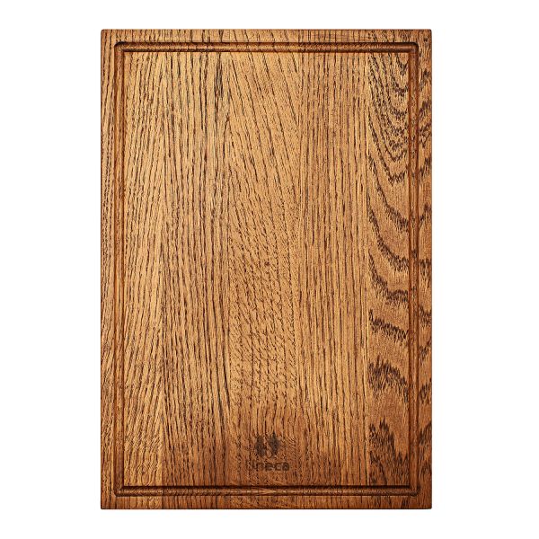 Доска разделочная прямоугольная 30х21 см дуб, темно-коричневый Uneca