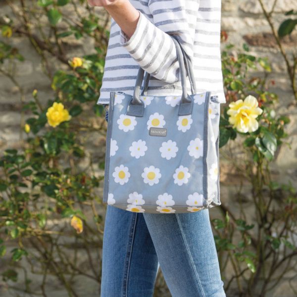 Термосумка 4 л, полиэстер, белый, серая KITCHEN CRAFT
