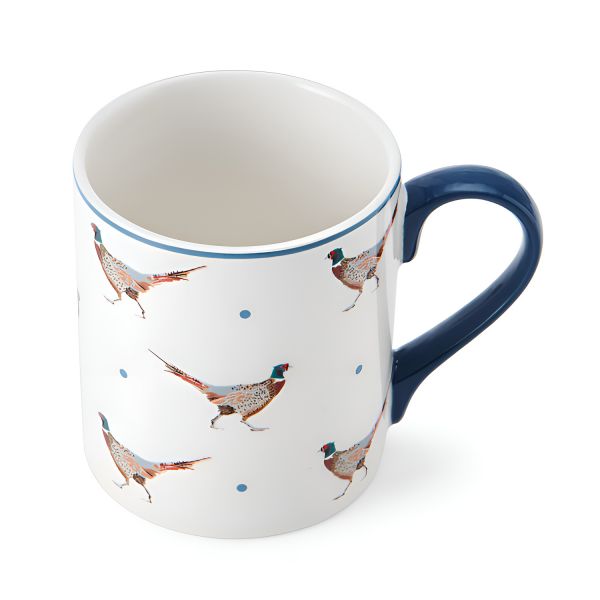 Кружка фарфоровая Pheasant Mikasa BLUE/WHITE 280 мл KITCHEN CRAFT
