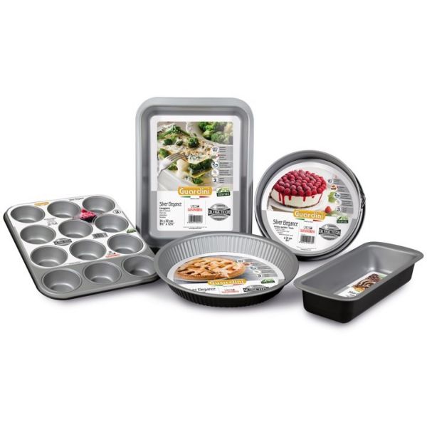 Форма для выпекания круглая разъемная, 18 см, черная, Guardini