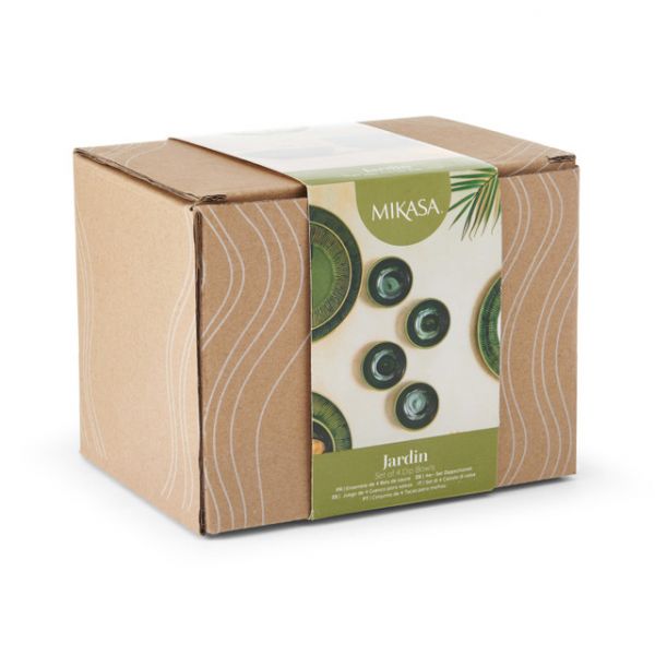 Набор из 4 пиал Jardin 10 см GREEN Mikasa KITCHEN CRAFT