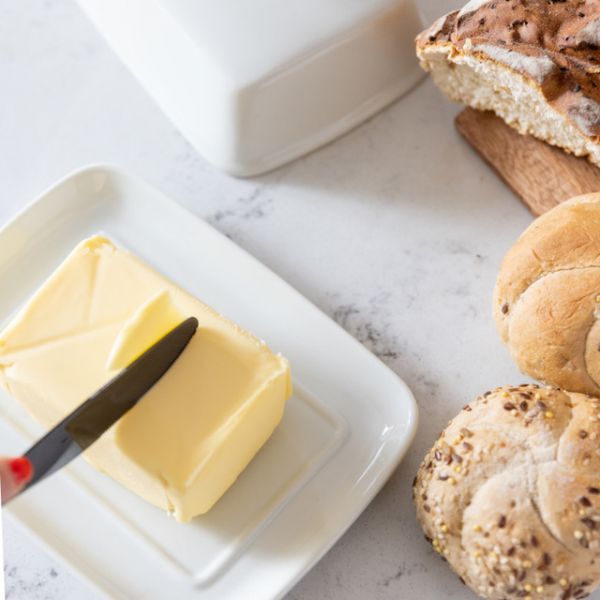 Масленка 14х18х7 см, фарфор KITCHEN CRAFT
