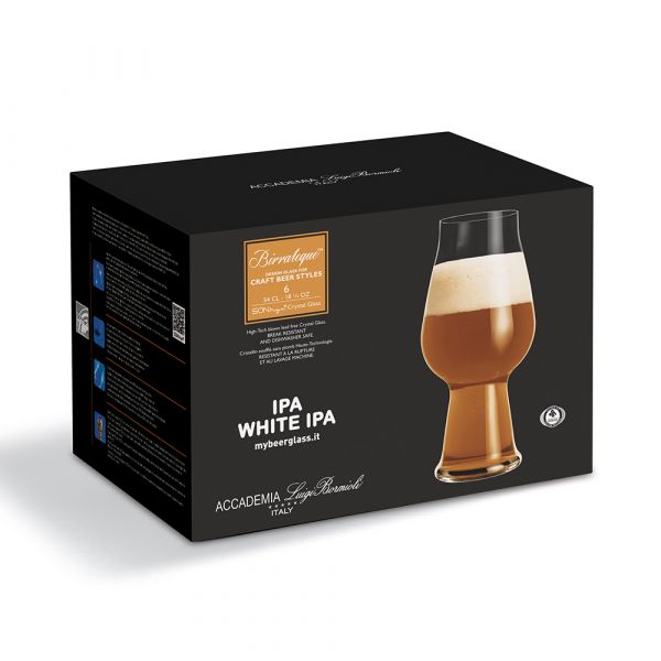 Набор бокалов для пива Birrateque 540 мл, 6 шт LUIGI BORMIOLI 11825/01