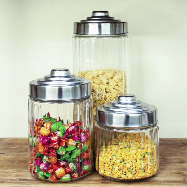 Емкость для хранения стеклянная 800 мл YY1107 HomeFeel