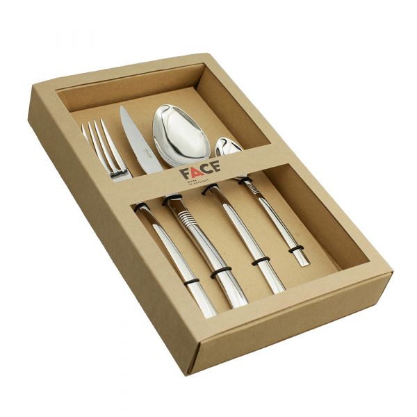 Набор столовых приборов 4 предмета VICTORIA Face