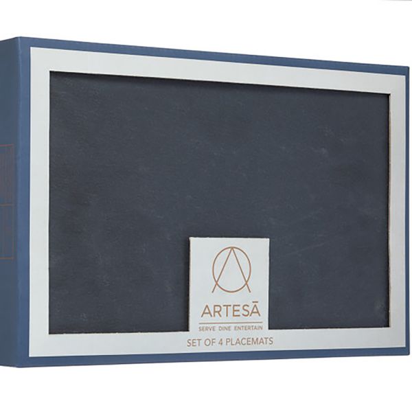 Набор из 4-х подставок 30х20 см сланцево-серые KITCHEN CRAFT
