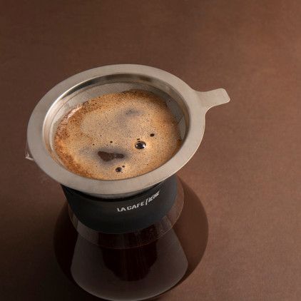 Набор стеклянный графин и ситечко для кофе La Cafeterie, на 3 чашки KITCHEN CRAFT
