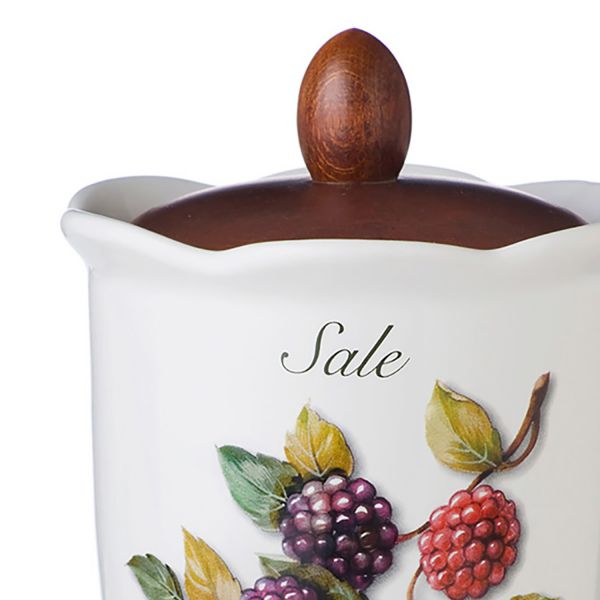 Емкость для соли с крышкой Frutti di Bosco 19 см Nuova Cer
