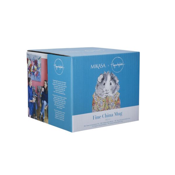Кружка фарфоровая Mikasa Tipperleyhill с принтом морской свинки 380 мл KITCHEN CRAFT
