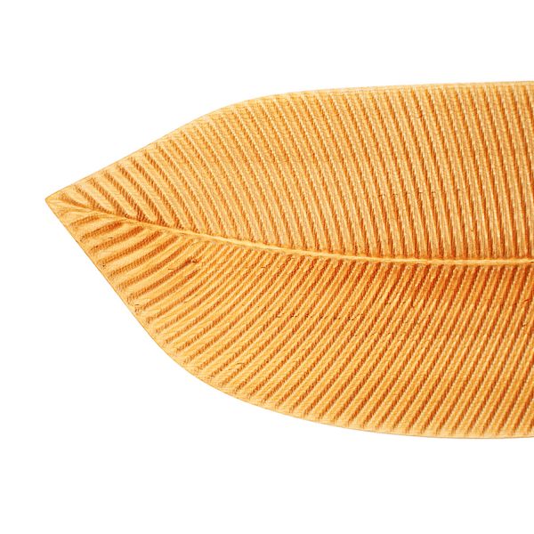 Блюдо для сервировки 'Ясень, 19x39 см, светло-коричневый Uneca
