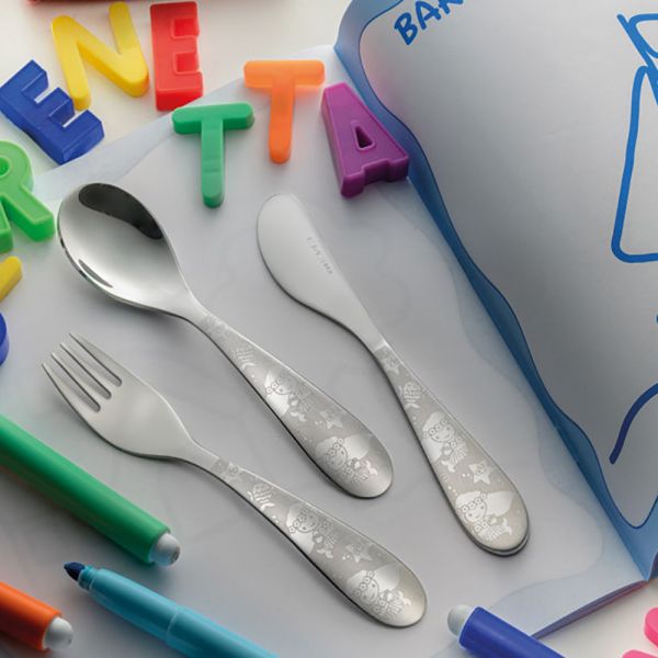 Набор детских столовых приборов РУСАЛОЧКА 3 шт EME