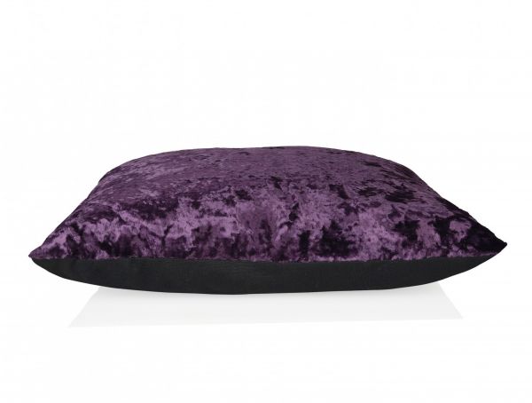 Подушка 45х45 см бархатная фиолетовая Purple Velvet ANDREA HOUSE