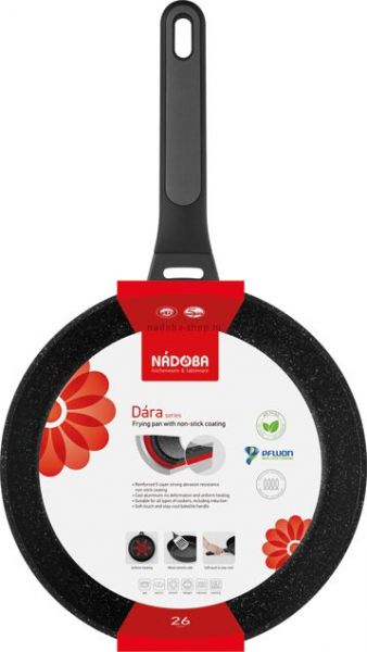 Сковорода NADOBA DARA 28 см с антипригарным покрытием 
