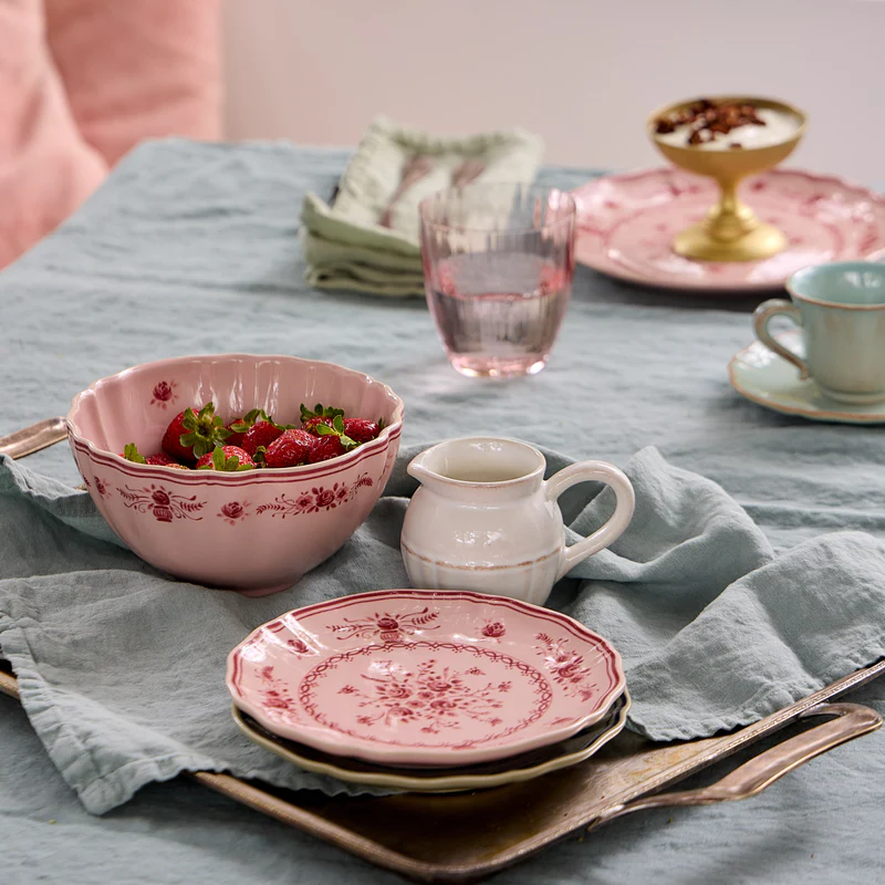 Тарелка десертная 16.8 см, керамика, pink/red, Vila COSTA NOVA TP172-PRD(TP172-00425M)