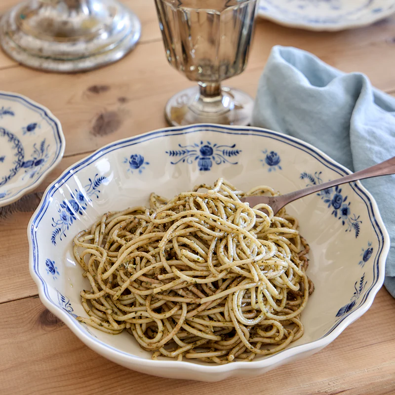 Салатник 23 см, керамика, beige/blue, Vila COSTA NOVA TP231-BBL(TP231-00225M)