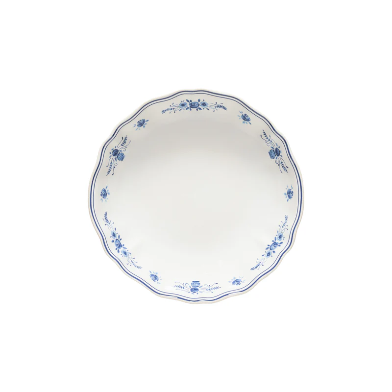 Салатник 23 см, керамика, white/blue, Vila COSTA NOVA TP231-WBL(TP231-00225D)