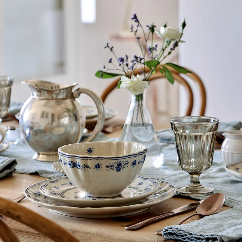 Салатник 16 см, керамика, beige/blue, Vila COSTA NOVA TS161-BBL(TS161-00225O)